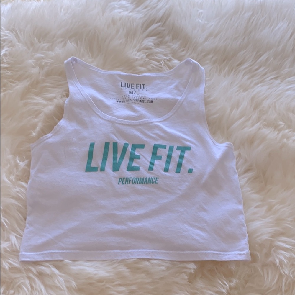 LIVE FIT Apparel Crop Tank